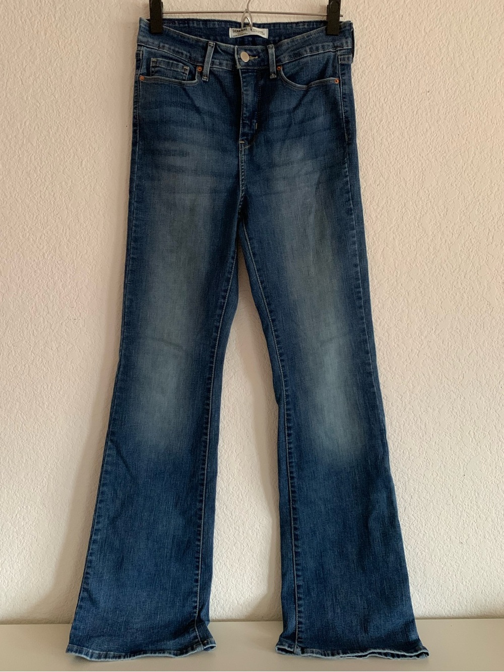 Signature by Levi Strauss Women's Blue Flare Jeans - Mid Wash